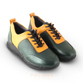 کفش روزمره زنانه چرم یلسان مدل سوفیا کد 654-MC