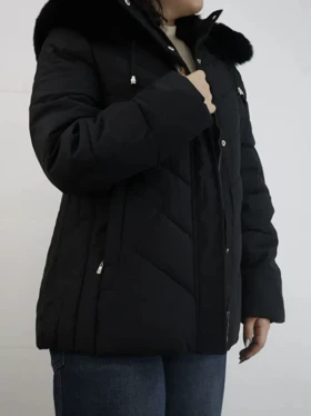 کاپشن قد متوسط اورجینال