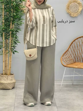 3071-شلوار سیلک