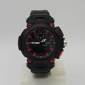 ساعت مچی مردانه کورال Coral CR1042-6 دوزمانه طرح ساعت مچی جی‌شاک
