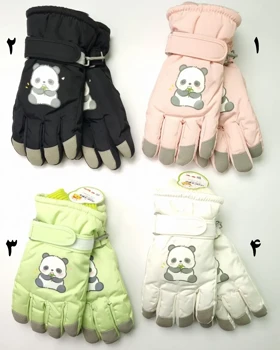 دستکش بچه‌گانه شمعی ضدآب توکرکی طرح پاندا