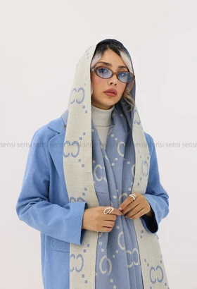 شال بافت موهری COACHکد1005160