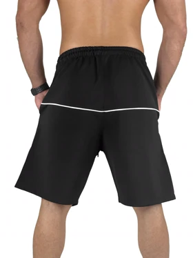 شلوارک طرح آمبرو UMBORO بگ مشکی