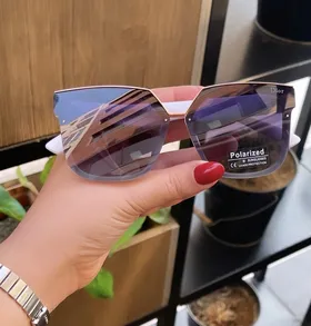 عینک دیور طلایی (Dior) فریم مربعی
