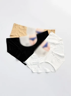 شورت اسلیپ لیزری سه رنگ ساده