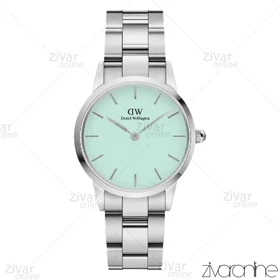 ساعت دنیل ولینگتون آیکونیک لینک زنانه صفحه سبز پاستیلی 104105