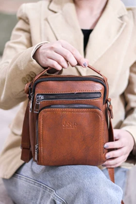 کیف مردانه کد 16430 (قهوه ای)