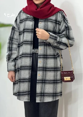 پالتو پشمی بلند هور 1