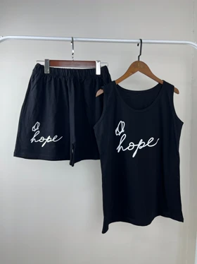 ست تاپ و شلوارک hope
