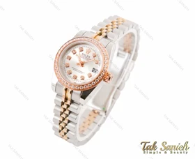 ساعت رولکس دیت جاست دورنگین Rolex-3368-L