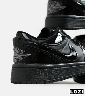 کفش کتانی مردانه مشکی نایک NIKE jordan 1