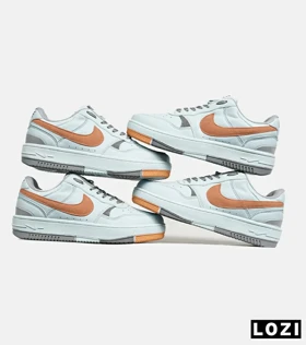 کفش مردانه و زنانه آبی طوسی نارنجی Nike Gama Force Sail