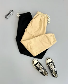 شلوار اسلش کتان کد 2670