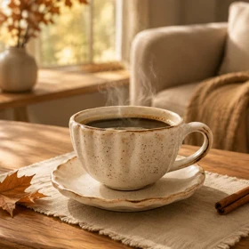 فنجان و نعلبکی سرامیک روستیک