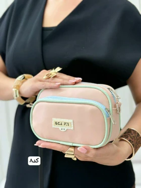 کیف زنانه چرمی رنگینک (کد8)