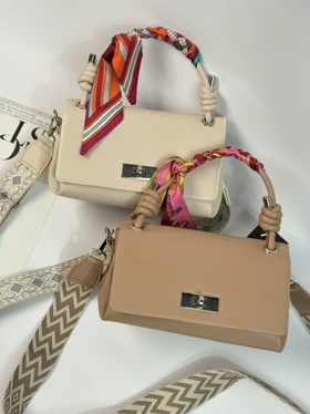 کیف جلو قفل دستمال دار 3415