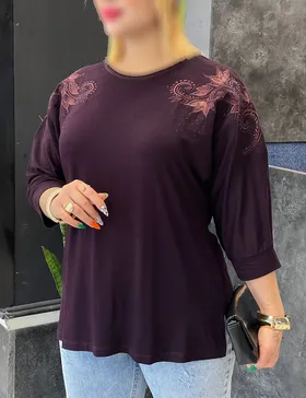 بلوز گلدوزی کندو کد : b0013