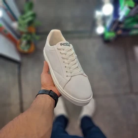 کفش برشکا سفید سایز بزرگ مردانه کد 139500