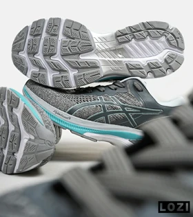 کتانی بزرگ پا طوسی خاکستری ASICS GEL-KAYANO 27