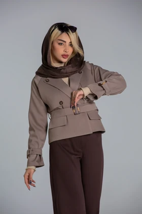 بارانی کراپ کجراه دو ژیله