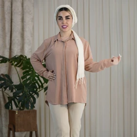 شومیز جلو دکمه کد 1131