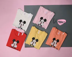 تیشرت آستین کوتاه طرح Mickey