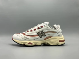 کتانی نیوبالانس 1000 سفید آجری/New Balance