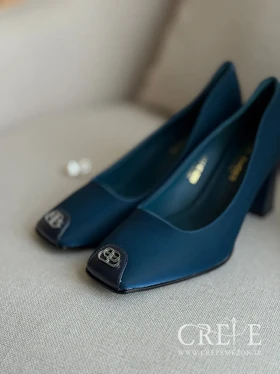 کفش مجلسی جلو یراق پاشنه 8 سانت