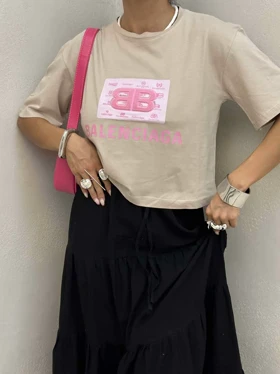 تیشرت نیم‌تنه BALENCIAGA