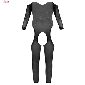 سرهمی فانتزی نگین‌دار زنانه مشکی کد 4860-7176