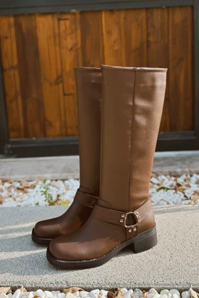 بوت بلند زنانه polka-store polka-store