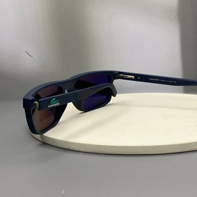 عینک آفتابی لاگوست با فریم کائوچو و لنز پلی‌کربنات پلاریزه UV400 Lacoste Polarized