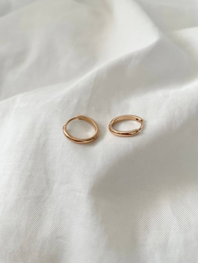 گوشواره حلقه‌ای ساده