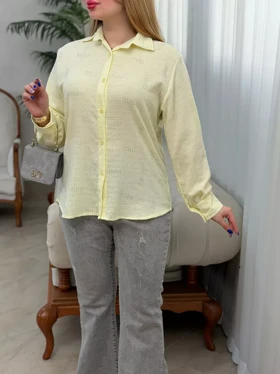 شومیز میومیو 1040079 (لیمویی)