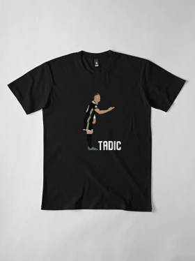 تیشرت لانگ ورزشی آژاکس | تیشرت لانگ Ajax طرح Tadic Ajax کد 147607