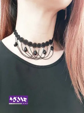 گردنبند توری