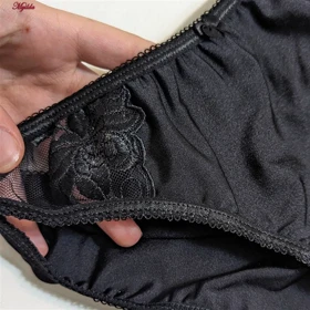 شورت زنانه لین مدل فشن بغل تور مشکی 4681-560