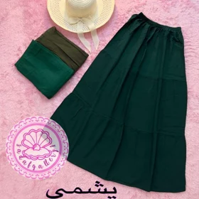 دامن نخی طبقه‌ای بلند