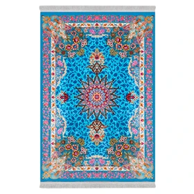 فرشینه از جنس پارچه هازان مخمل ترک طرح سنتی و مدرن برند دفه کد DAMG729