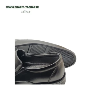 کفش رسمی بدون بند چرم طبیعی مردانه مدل لوفر