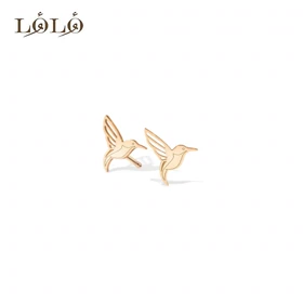 گوشواره نقره پرستو