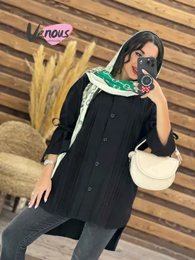 مانتو جلو پیله آستین گت