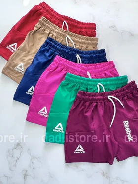 شورتک کوتاه ورزشی ویسکوز جیب‌دار ریبوک Rebook