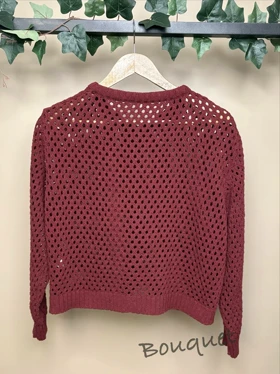 کاردیگان بافت سورمه ای روشن