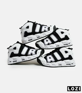 کفش کتانی مردانه و زنانه مشکی سفید NIKE Air More Uptempo '96