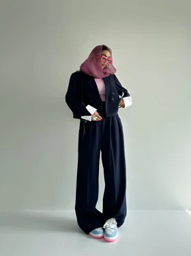 ست کت و شلوار ویولت