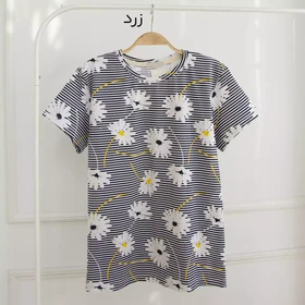 تیشرت گل‌دار 1000220