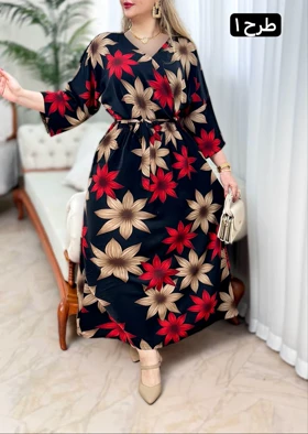 پیراهن فلور نینا 2758