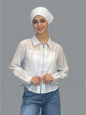 شومیز زیپ‌دار