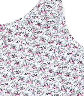 تاپ رکابی نخی Adak آداک کد 1320 طرح گل‌دار